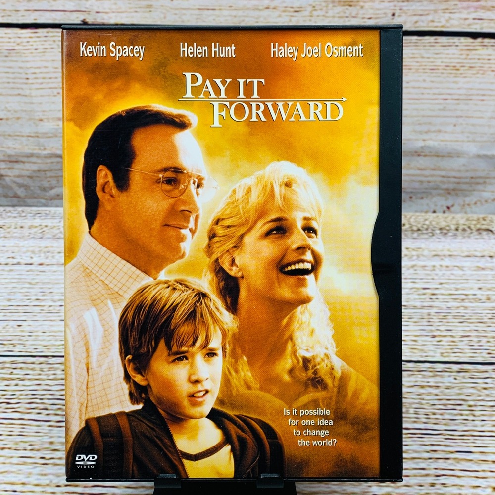 Pay It Forward [2000 DVD‎ Snapcase] Kevin Spacey Helen Hunt Haley Joel Osment